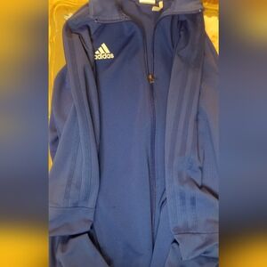 Women's Adidas zip up jacket Royal Blue